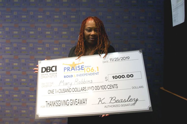 $1,000 Thanksgiving Give Back