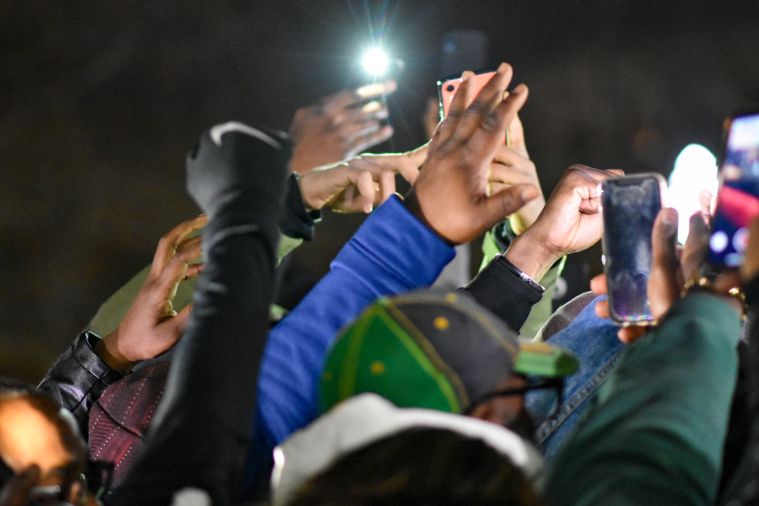 Kobe Bryant Baltimore Vigil