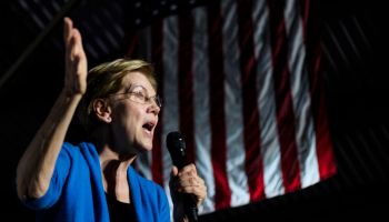 Elizabeth Warren Campaigns in Detriot, US