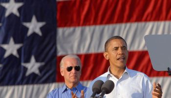 Obama And Biden Attend Pre-Election Rally With The Roots In Philadelphia