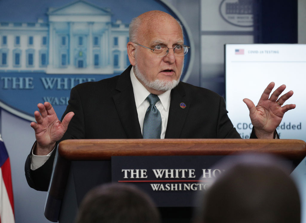 The White House Holds Daily Briefing On Coronavirus Pandemic