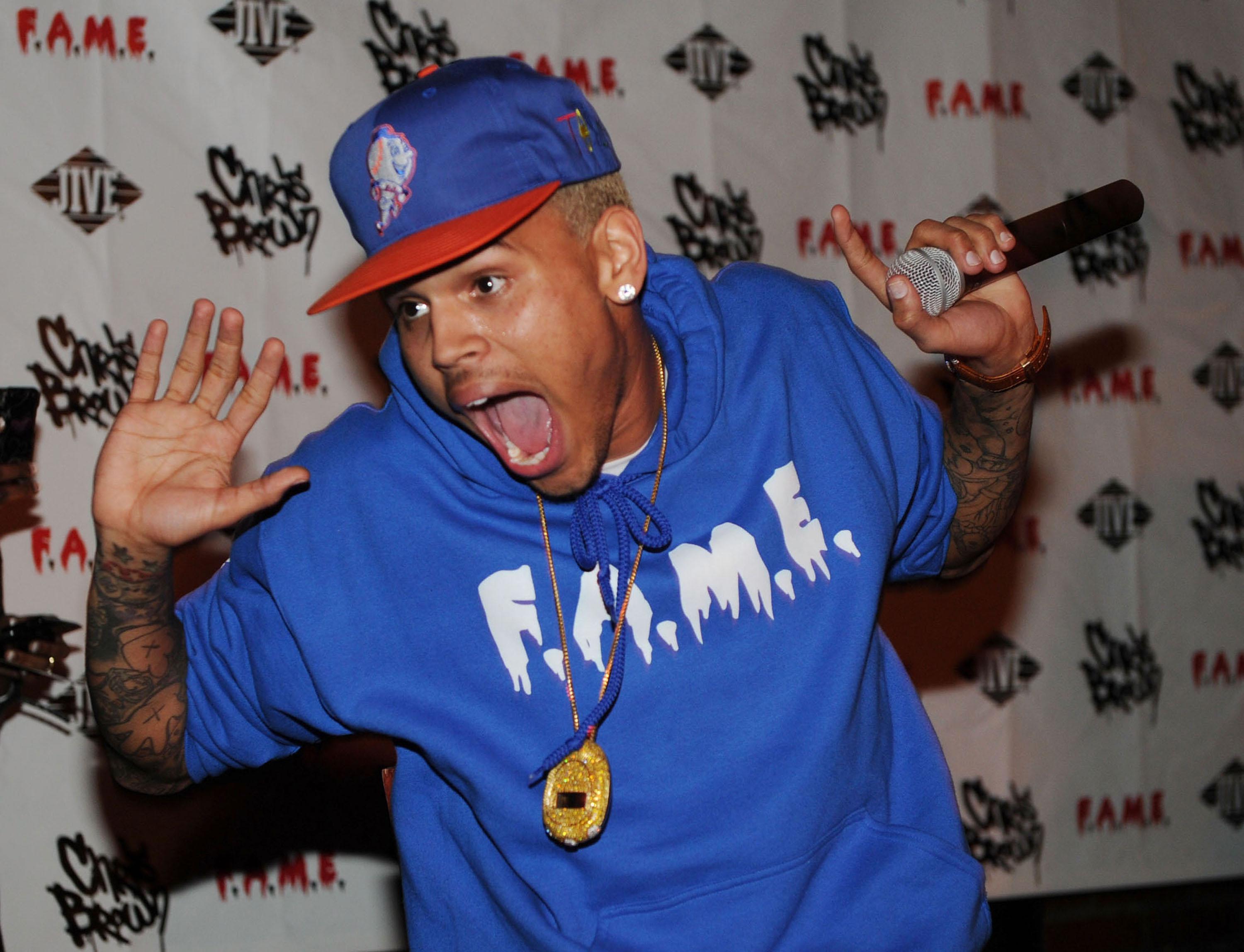 Chris Brown 'Tribute To Team Breezy' F.A.M.E. Album Secret Listening Session Series - Day 2