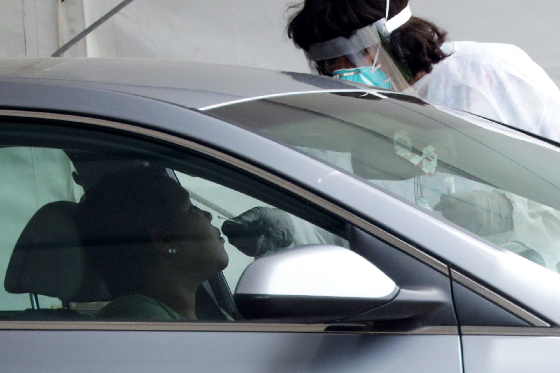 Coronavirus Testing Site Opens At Six Flags In Maryland