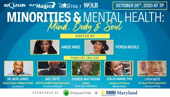Minorities & Mental Health: Mind, Body & Soul Town Hall