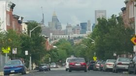 Baltimore City Skyline