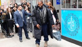 Kanye West In NYC