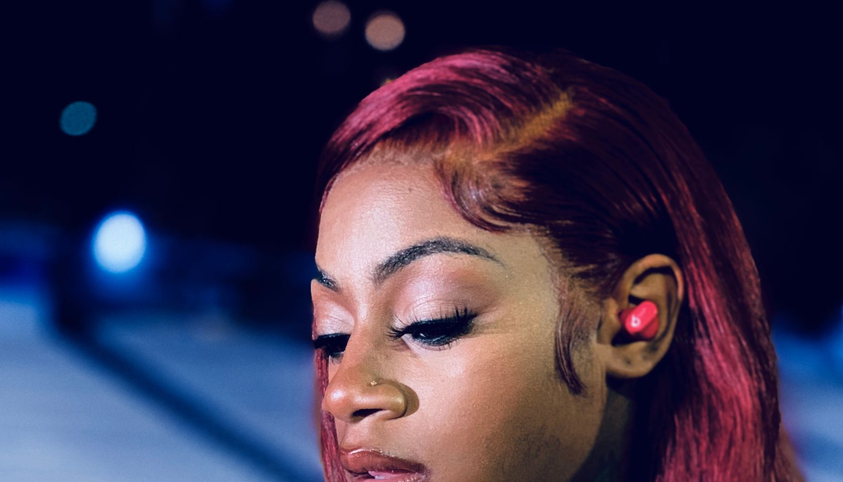 Sha'Carri Richardson x Beats Studio Pods x Kanye West