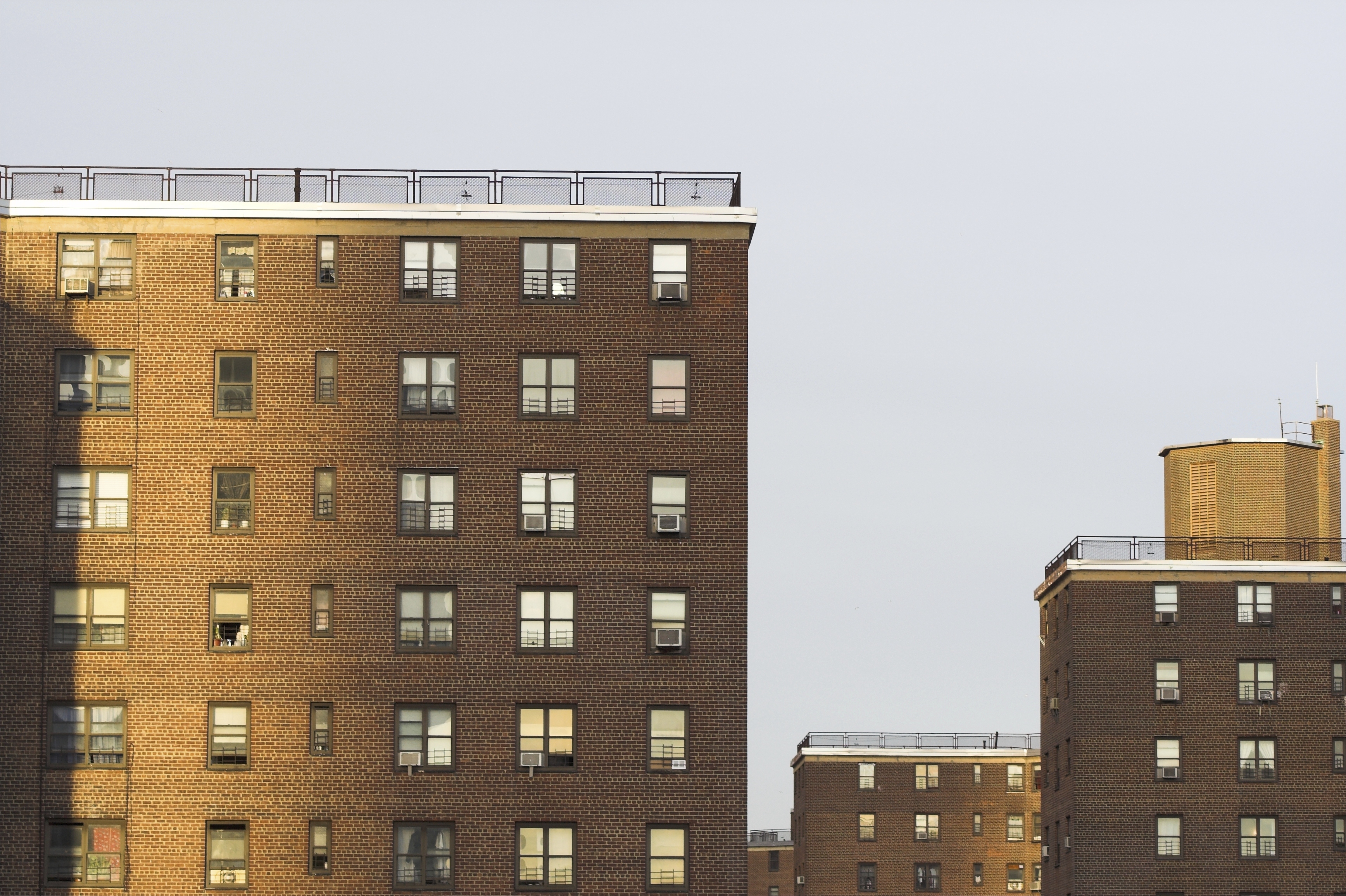 Apartment complexes.