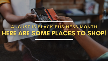 Black Business Month Generic Graphic