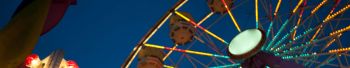 Amusement park rides at the Maryland State Fair, Timonium MD