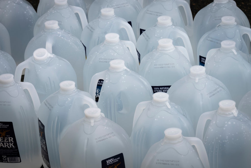 Baltimore Distributes Clean Water To Residents Impacted By Tainted Water Supply