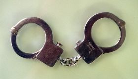 Victoria Police Handcuffs. Generic 19 November 1998 THE AGE NEWS Picture by AND