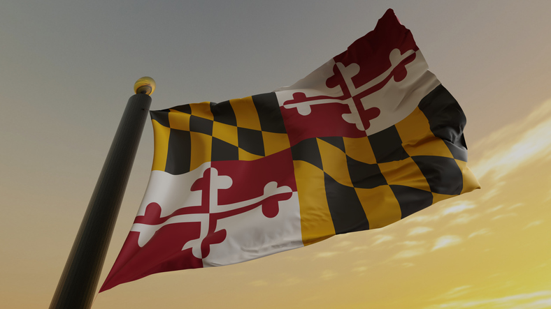 Flag of the US State of Maryland