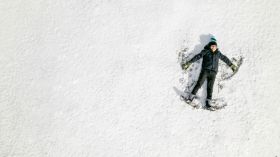 Snow Angel From Above
