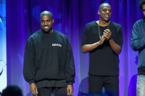 Kanye West & Jay-Z Attend Tidal Launch