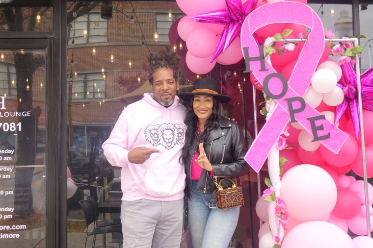 Ryan Da Lion & Persia Nicole At Radio One Baltimore's Brunchin' For Boobies