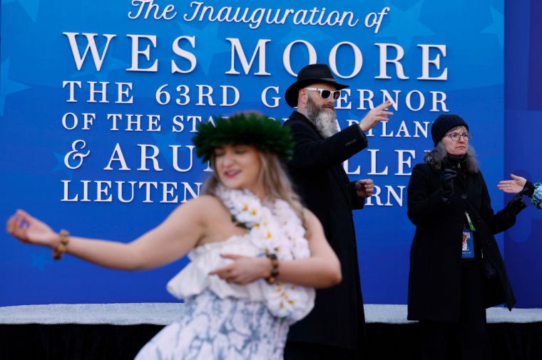 Wes Moore Sworn In As Governor Of Maryland