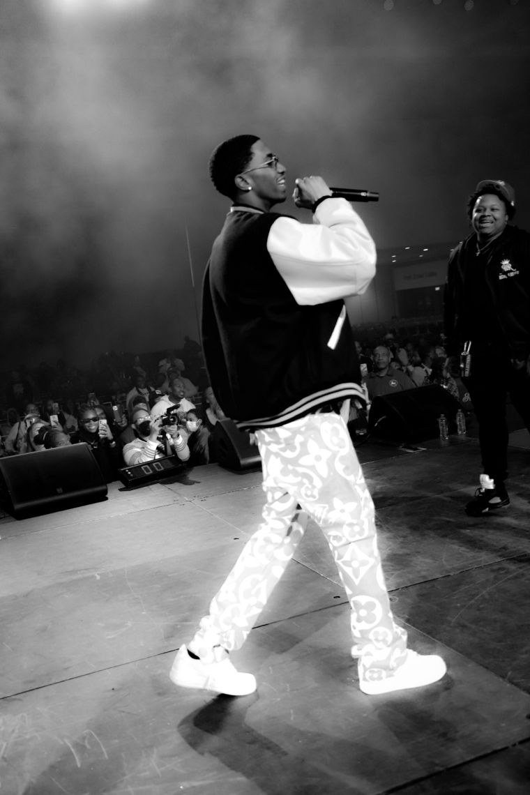 King Combs at CIAA Fan Fest 2023