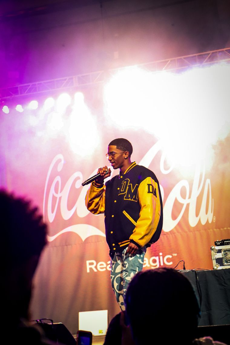 King Combs at CIAA Fan Fest 2023