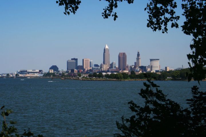 Skyline Of Cleveland, Ohio