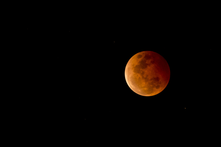 Blood moon - Lunar Eclipse in Australia