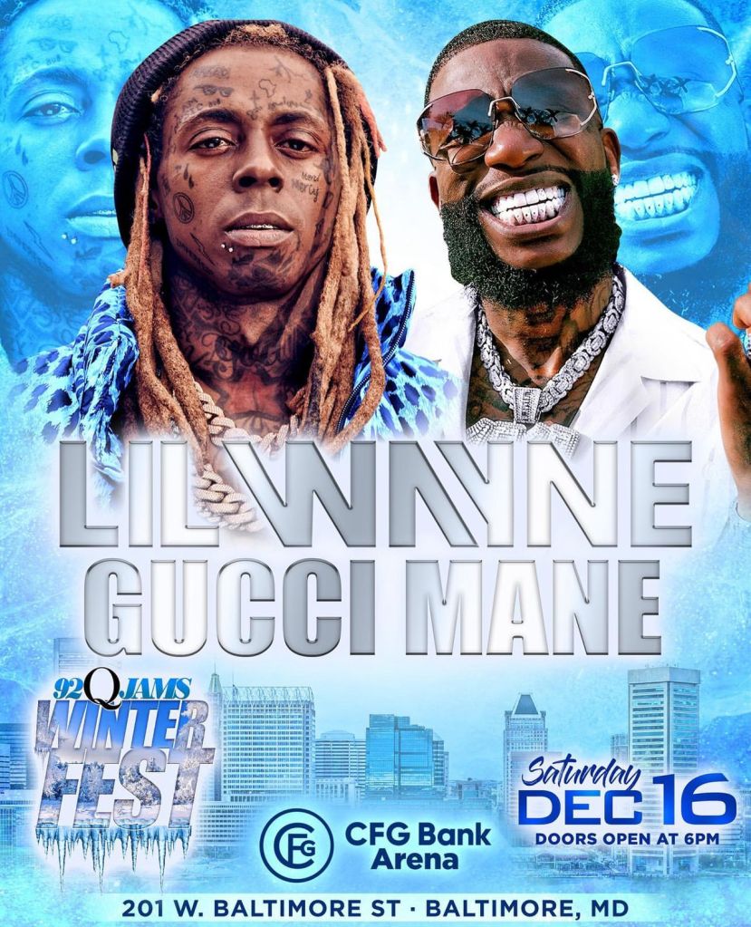 JUST ANNOUNCED! GUCCI MANE WILL BE HITTING THE STAGE AT 92Q's Winter Fest!