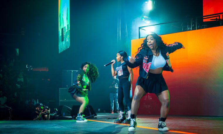 Lola Brooke On Stage At 92Q's Winter Fest!