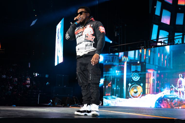 Incognito From Posted On The Corner On Stage At 92Q's Winter Fest