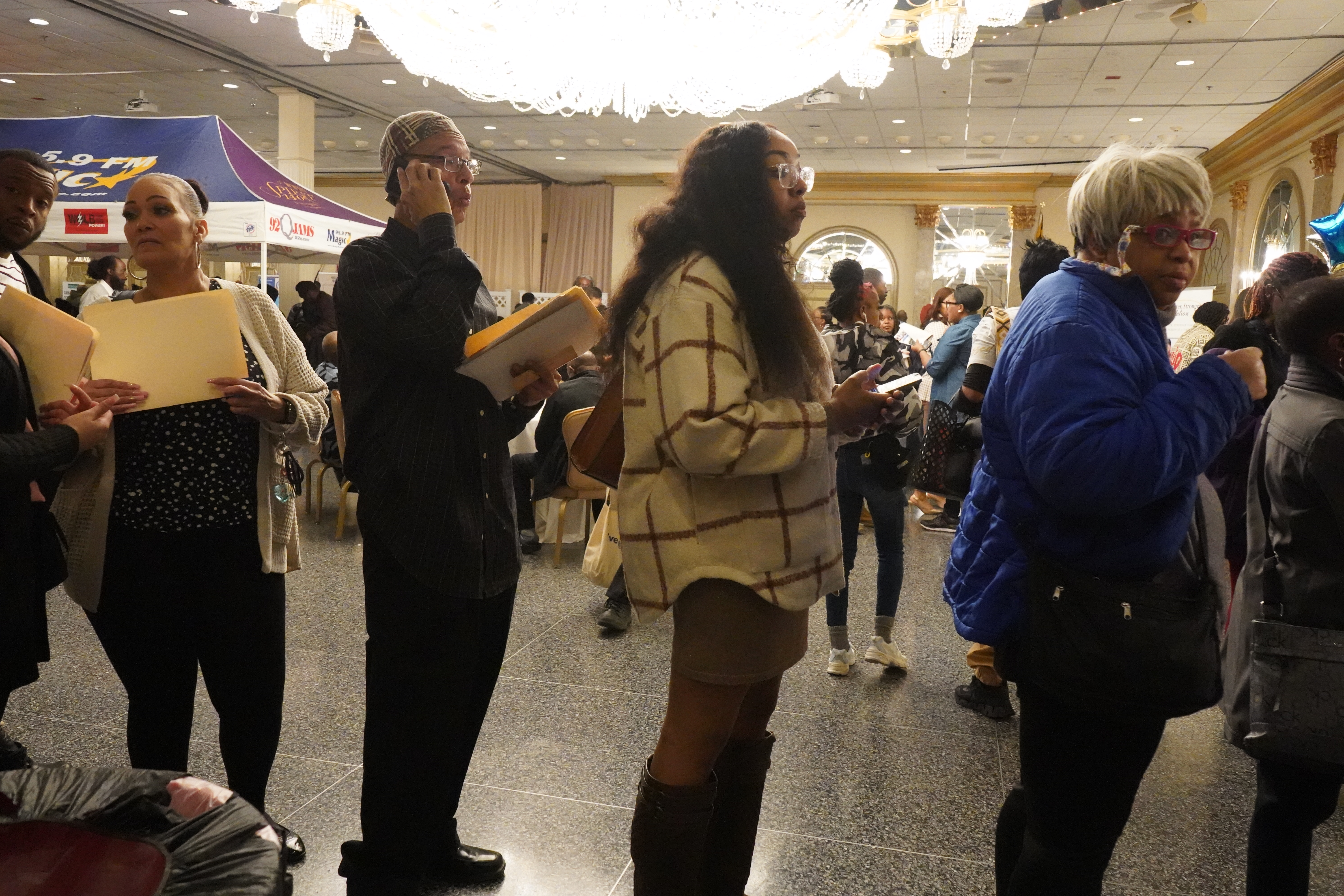 Third Annual Radio One Baltimore Job Fair At Martin's West
