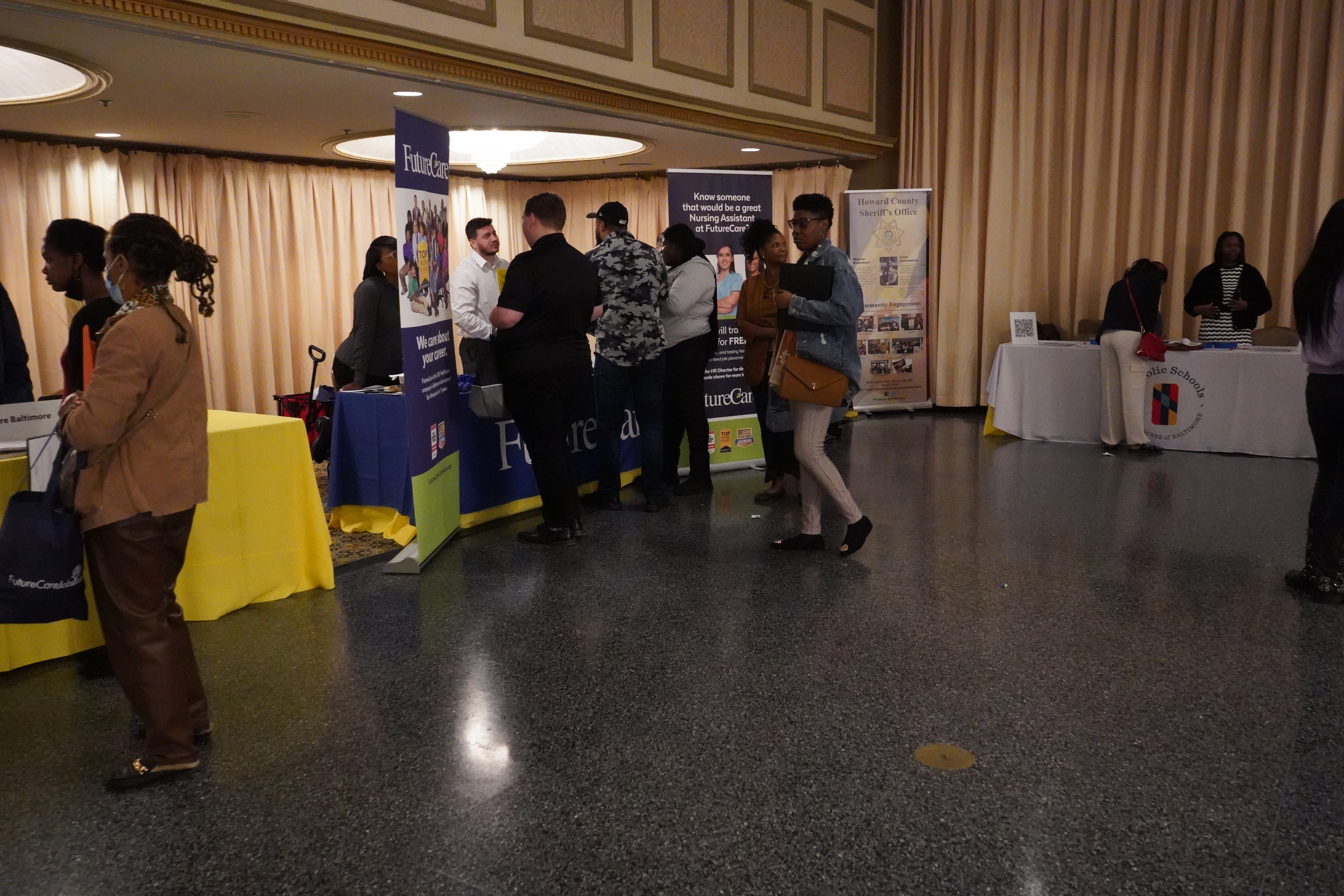 Third Annual Radio One Baltimore Job Fair At Martin's West