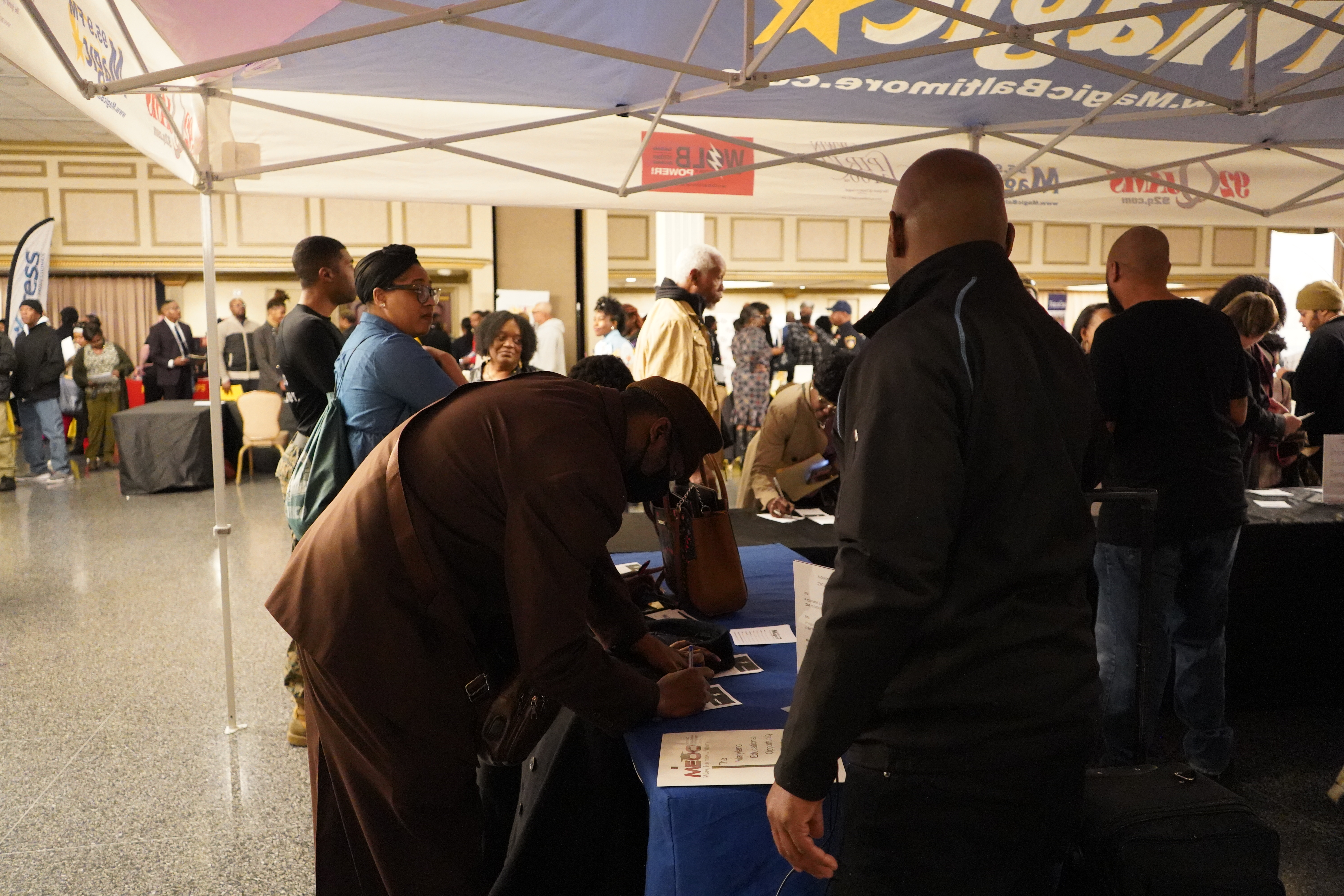 Third Annual Radio One Baltimore Job Fair At Martin's West