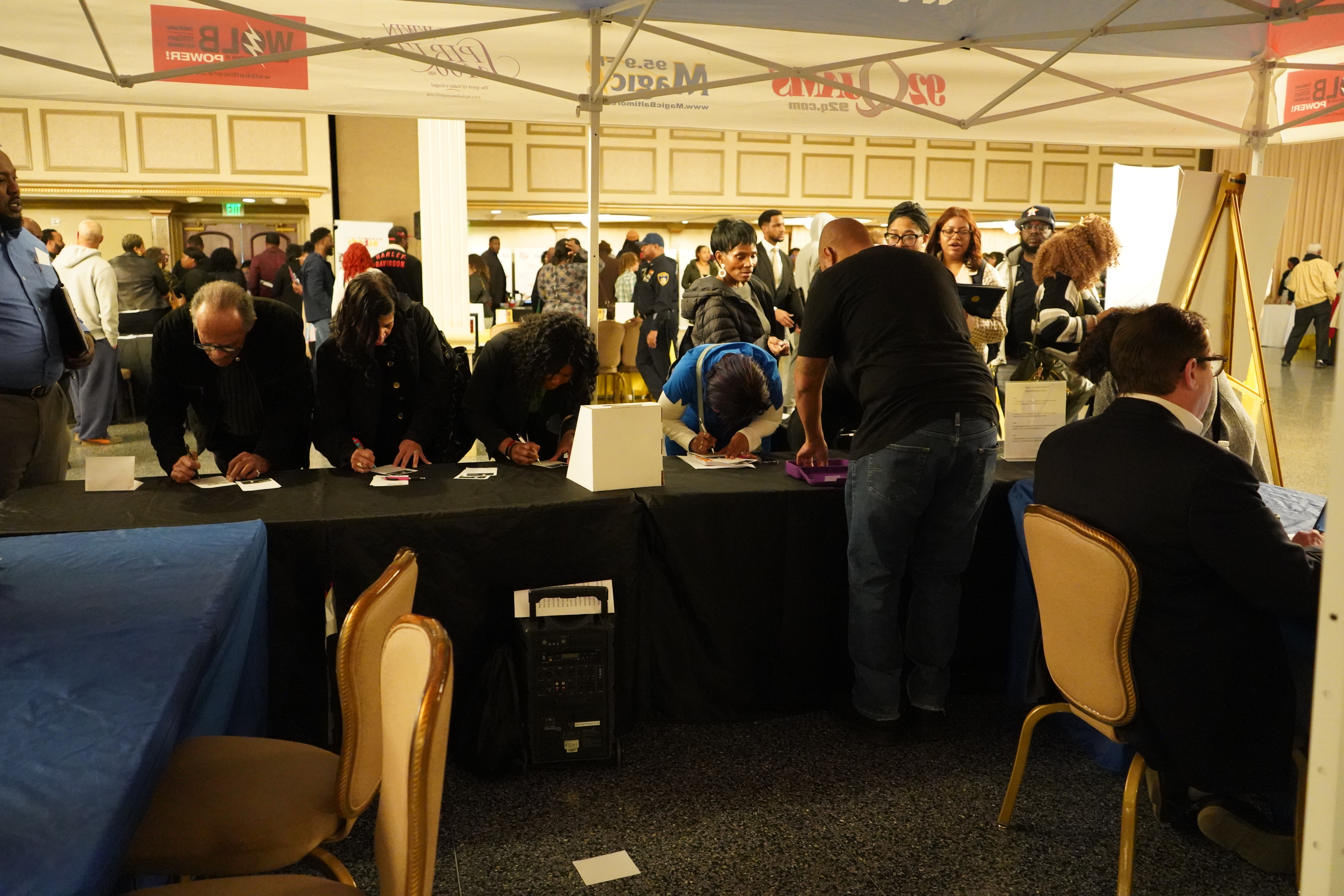 Third Annual Radio One Baltimore Job Fair At Martin's West
