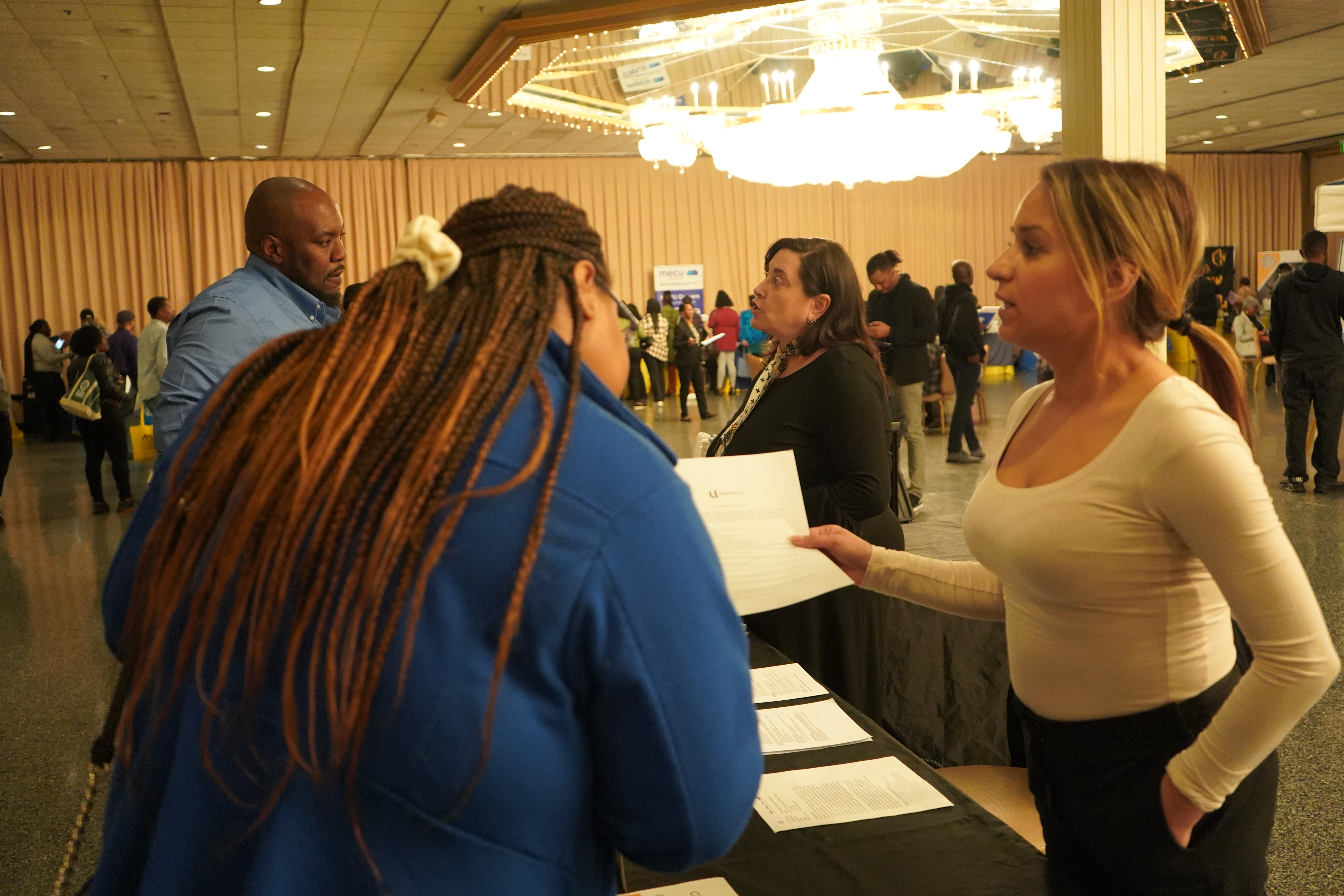 Third Annual Radio One Baltimore Job Fair At Martin's West