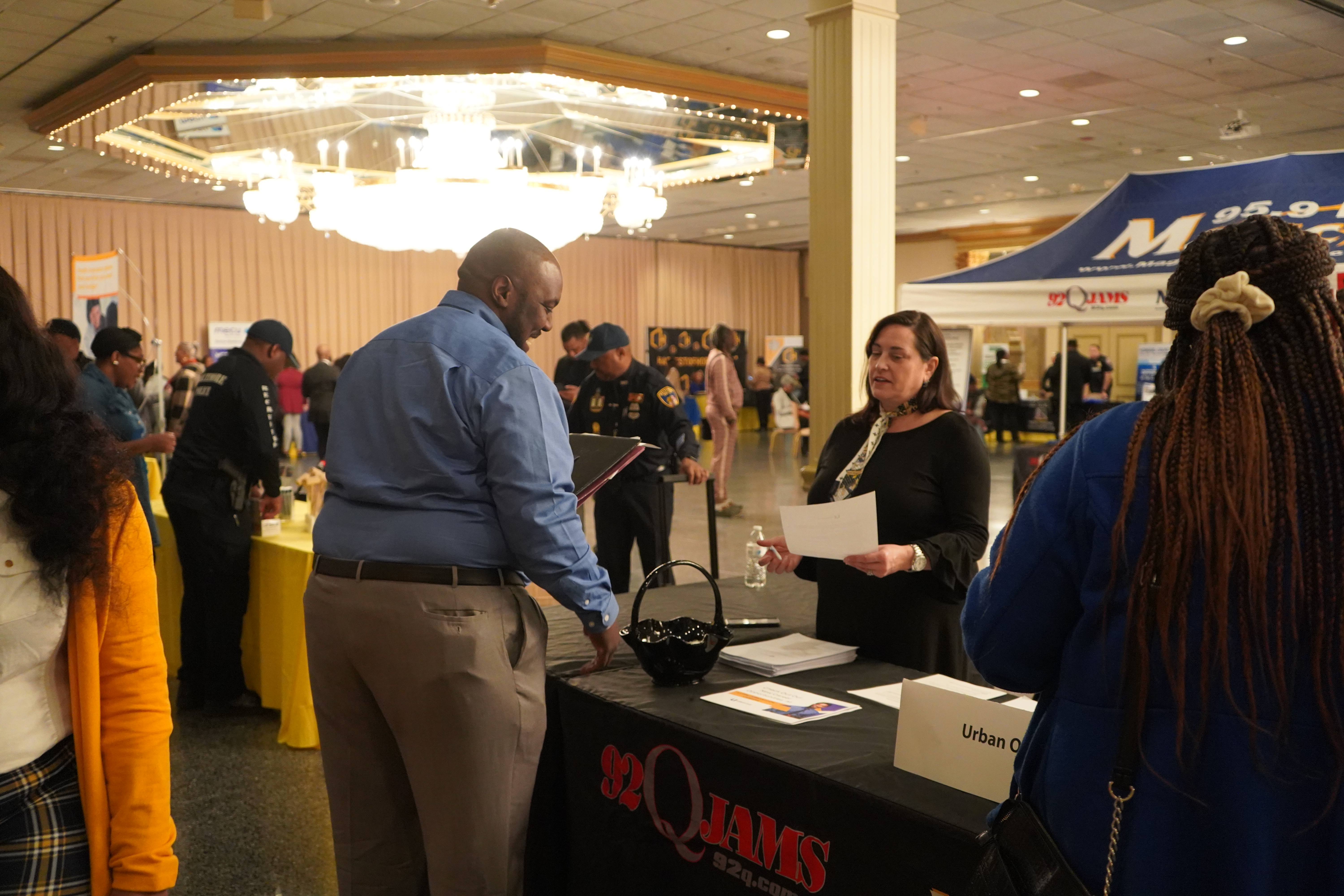 Third Annual Radio One Baltimore Job Fair At Martin's West