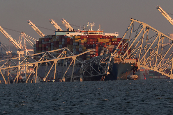 Baltimore\'s Francis Scott Key Bridge Collapses After Being Struck By Cargo Ship