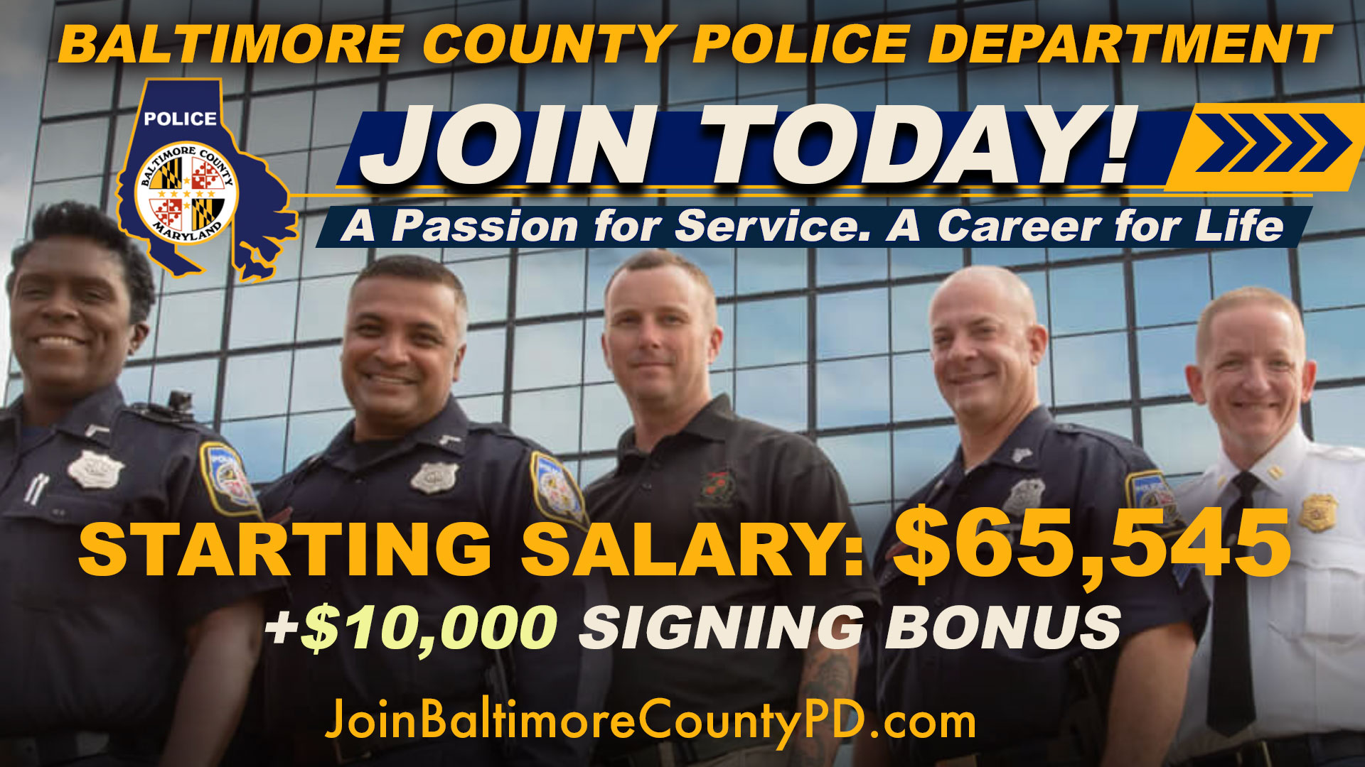 Baltimore County Police Department 2024 Recruitment