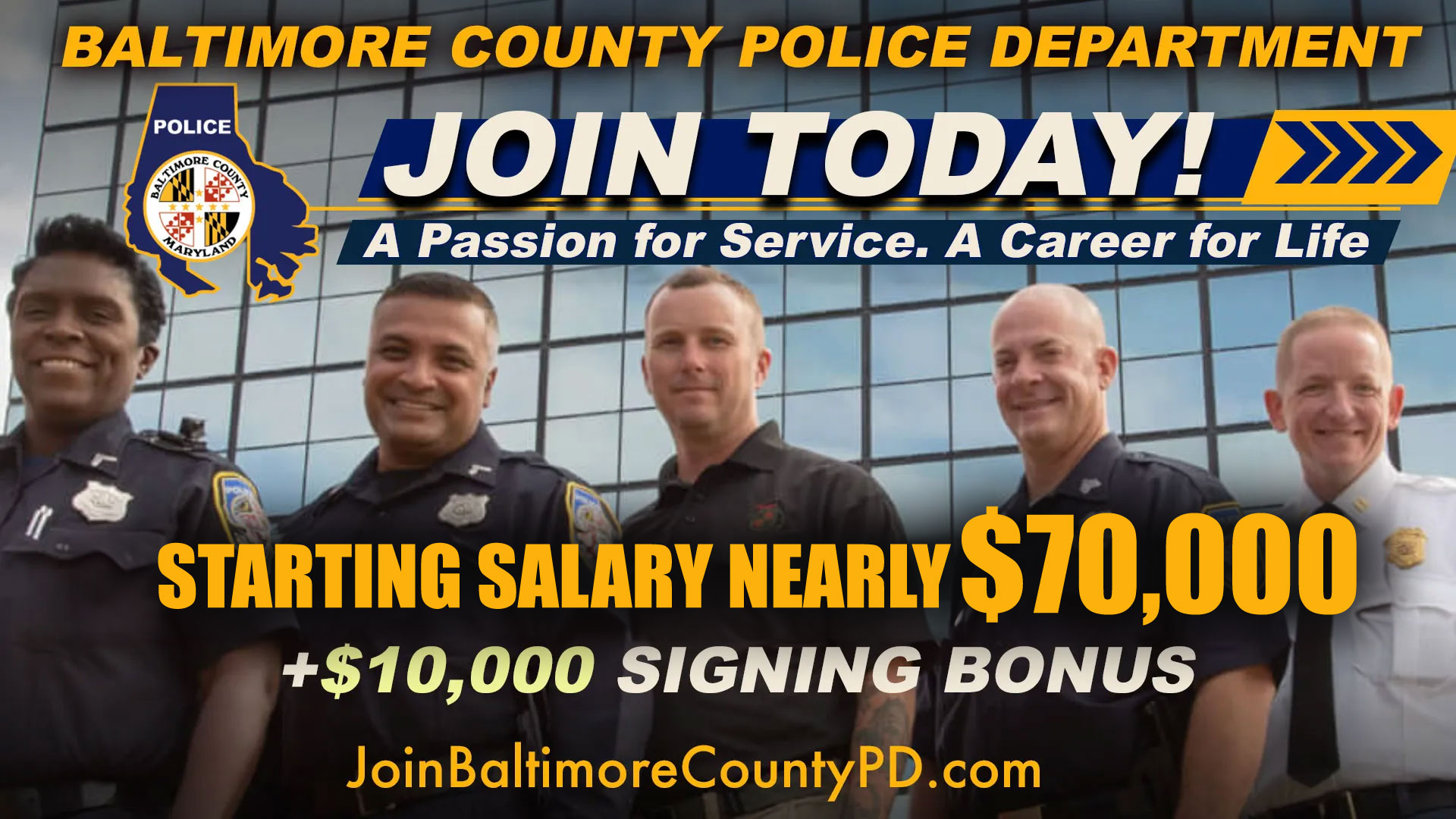Baltimore County Police Department Recruitment 2025