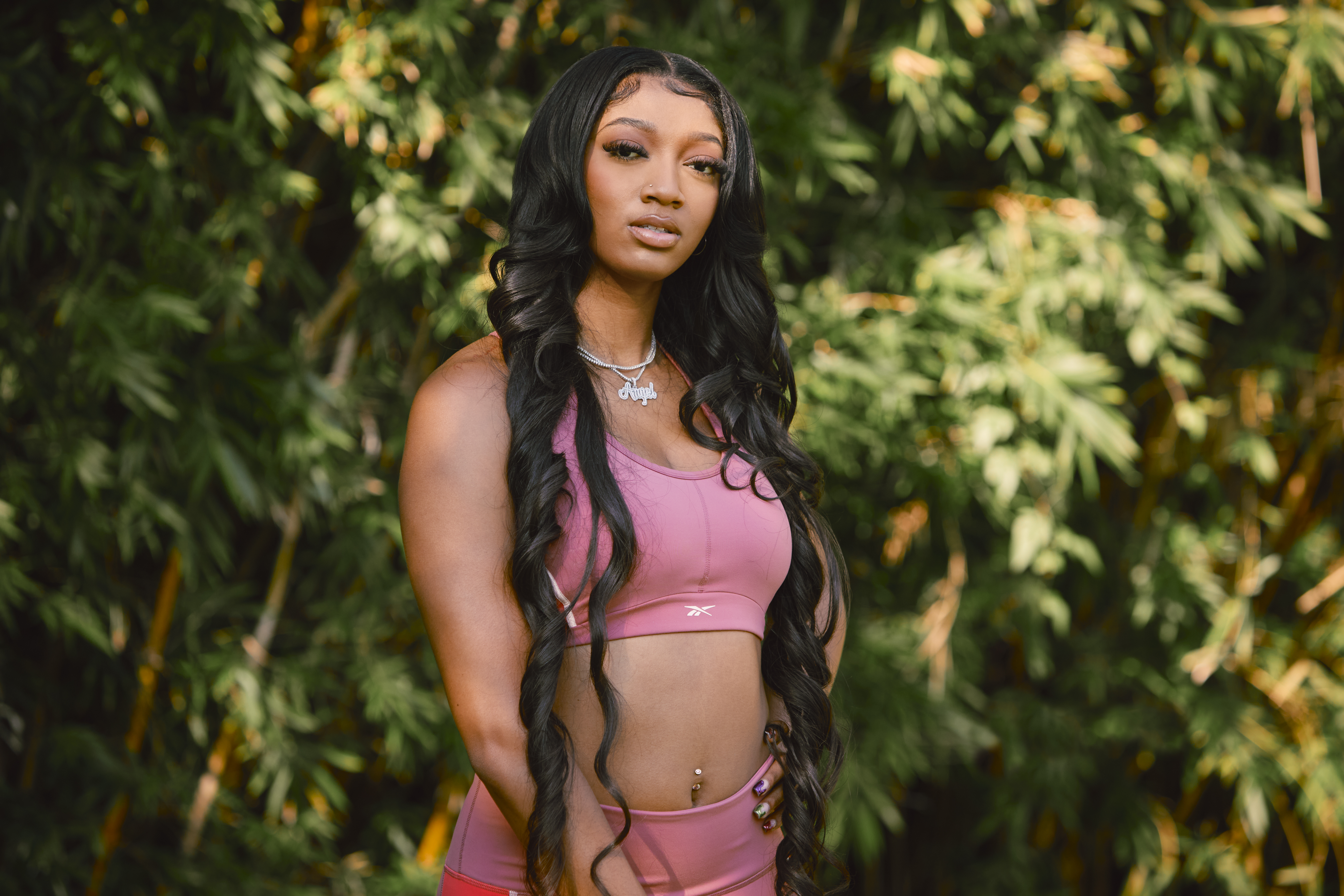 Reebok Signs Angel Reese