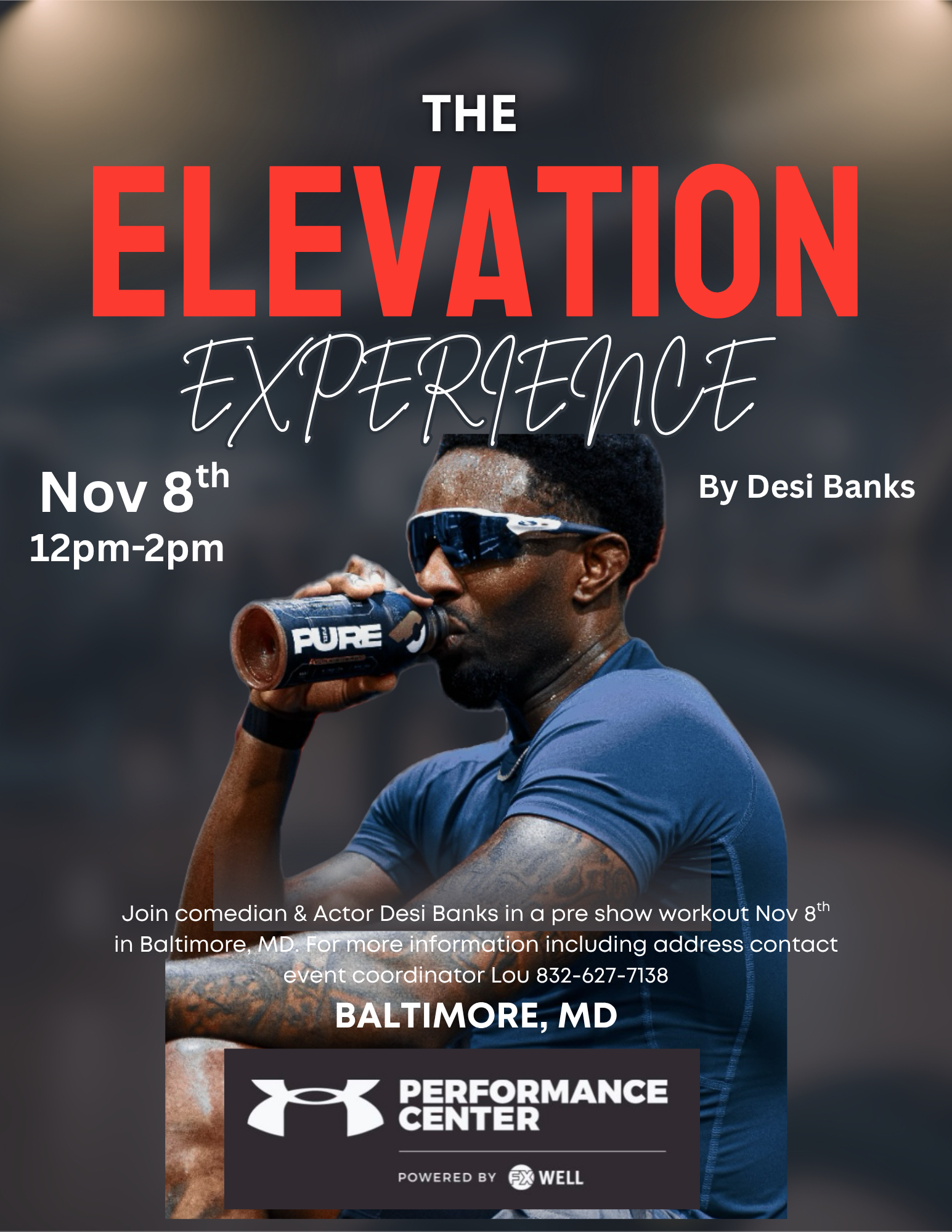The Elevation Experience With Desi Banks Baltimore ZZWit