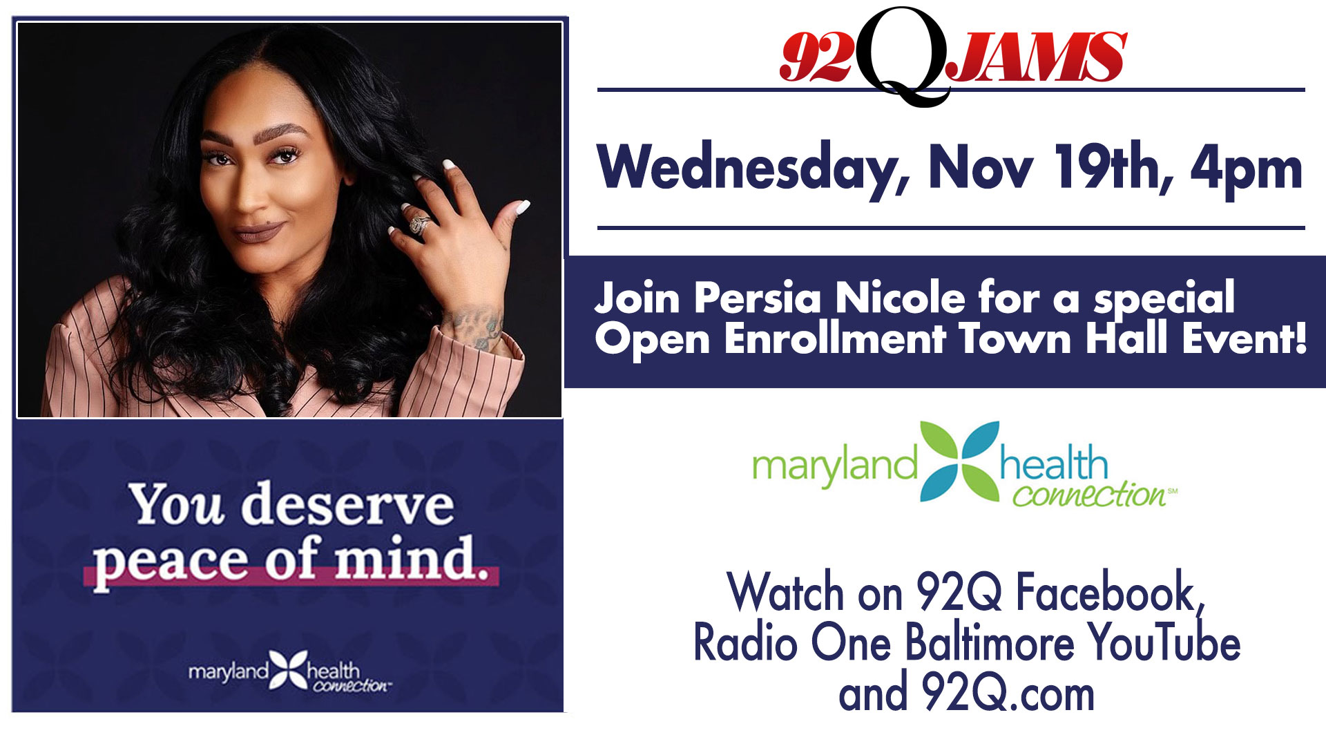 Open Enrollment Town Hall w/ Maryland Health Connection
