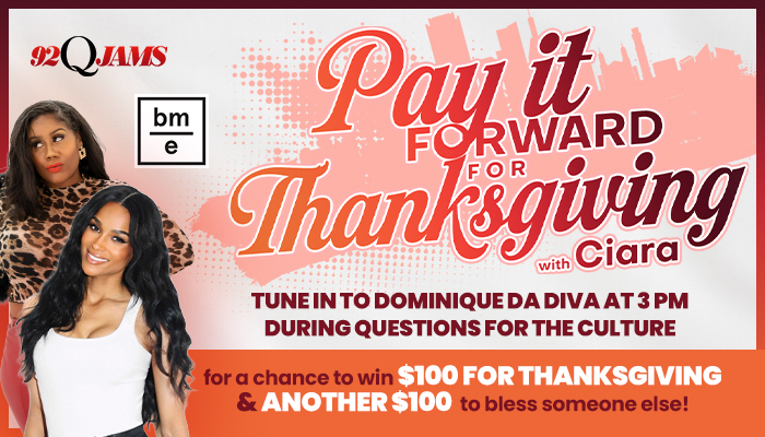 Ciara x Diva Pay It Forward On WERQ-92Q