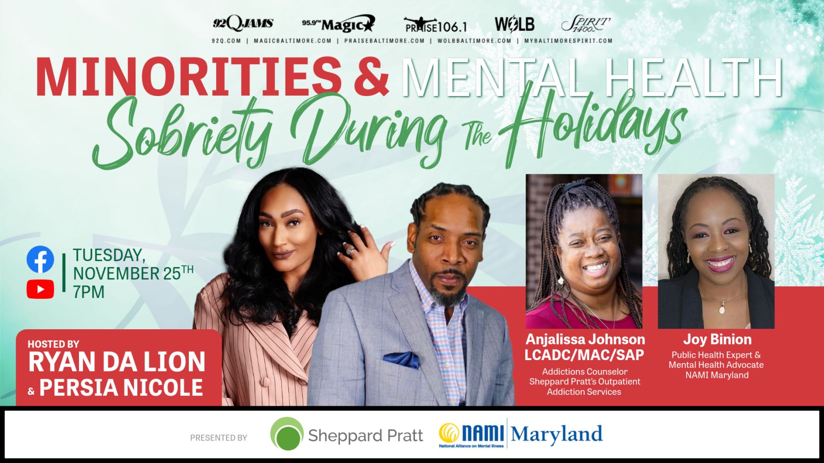 Minorities and Mental Health: Sobriety During the Holidays