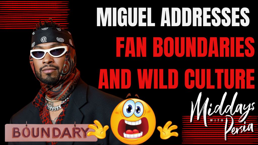 Miguel Addresses Boundaries After Mario’s Onstage Incident & Today's WIld Fan Culture