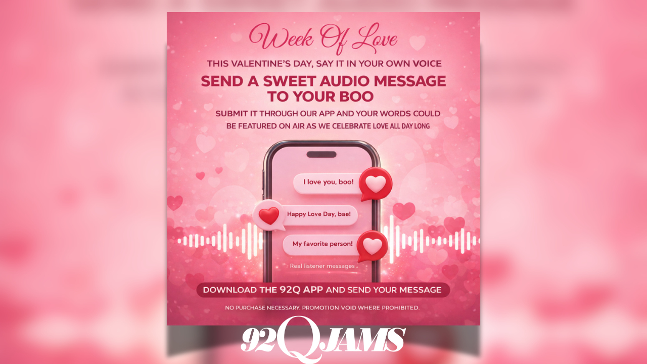 Week Of Love: Download Our App & Send Your Boo A Message For Valentine's Day!