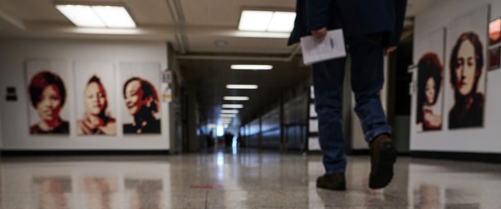 Voters Go The Polls On Election Day In Baltimore