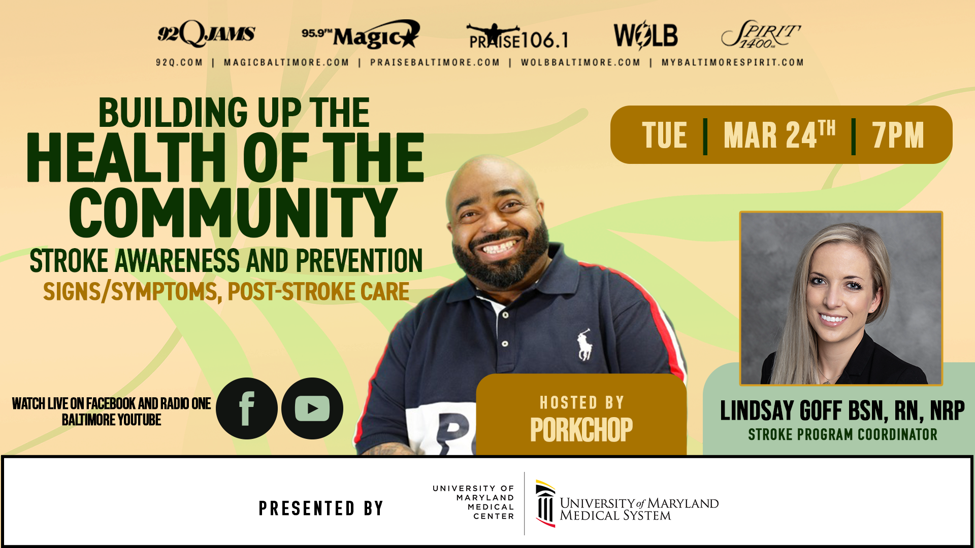 University of Maryland Medical System - Building Up The Health of the Community: Stroke Awareness and Prevention