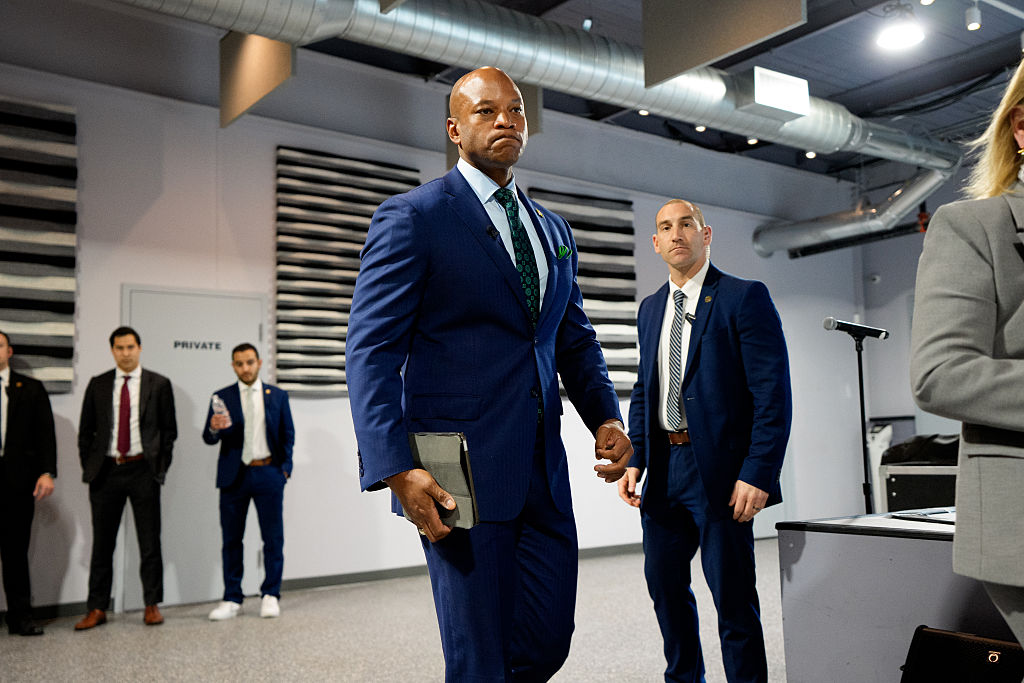 Maryland Gov. Moore Holds Roundtable Discussion On ICE Detention Facility In Hagerstown