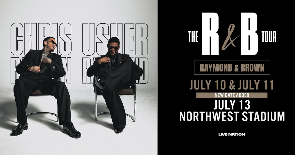 Chris Brown & Usher Northwest Stadium Graphic
