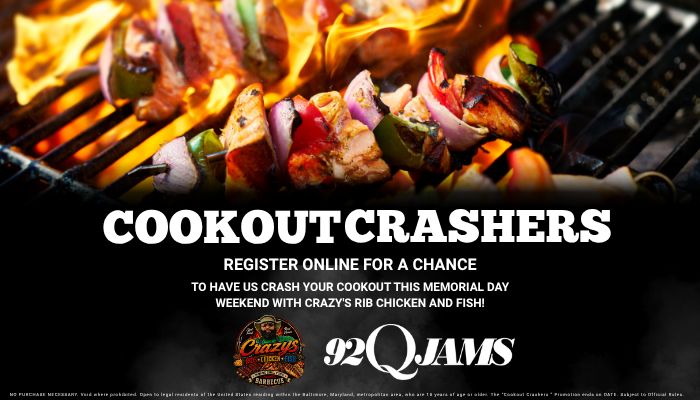 Cookout Crashers: Register For Your Chance To Win!