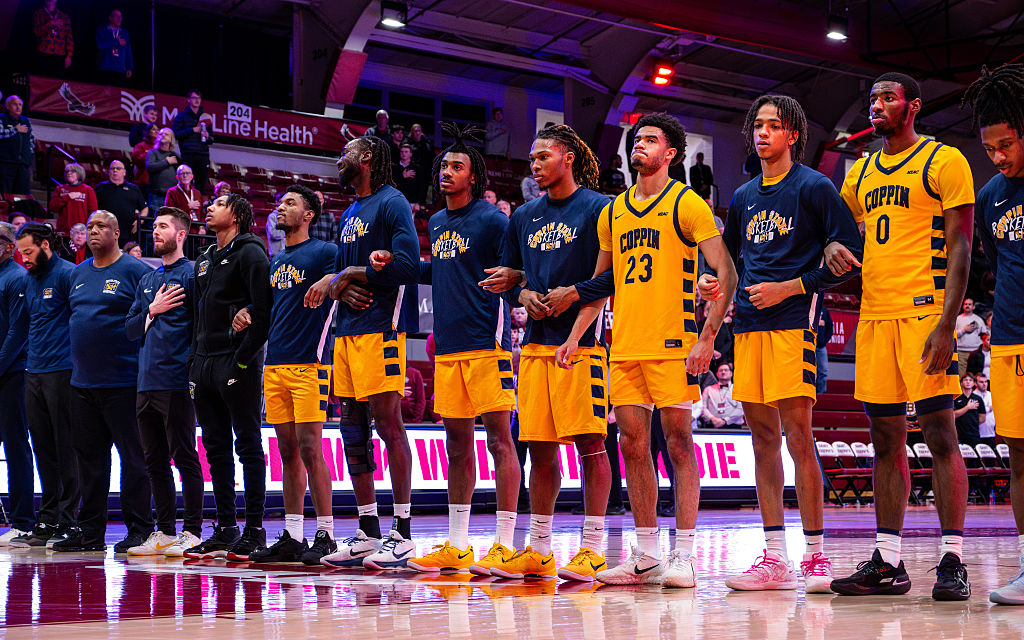 Coppin State Eagles Vs St Joseph's Hawks NCAA Men's Basketball